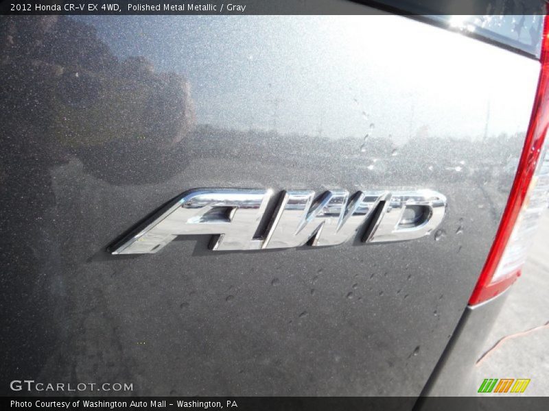Polished Metal Metallic / Gray 2012 Honda CR-V EX 4WD
