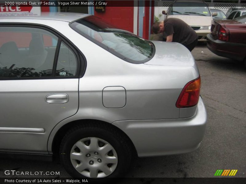 Vogue Silver Metallic / Gray 2000 Honda Civic VP Sedan