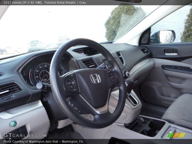 Polished Metal Metallic / Gray 2012 Honda CR-V EX 4WD