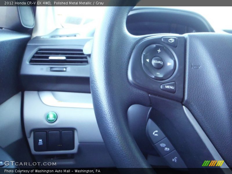 Polished Metal Metallic / Gray 2012 Honda CR-V EX 4WD