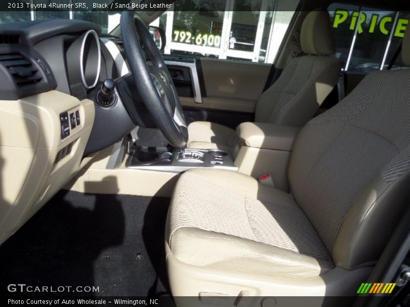 Black / Sand Beige Leather 2013 Toyota 4Runner SR5