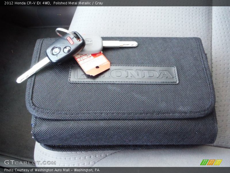 Polished Metal Metallic / Gray 2012 Honda CR-V EX 4WD