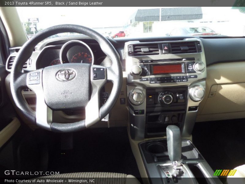 Black / Sand Beige Leather 2013 Toyota 4Runner SR5