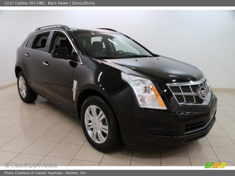 Black Raven / Ebony/Ebony 2012 Cadillac SRX FWD