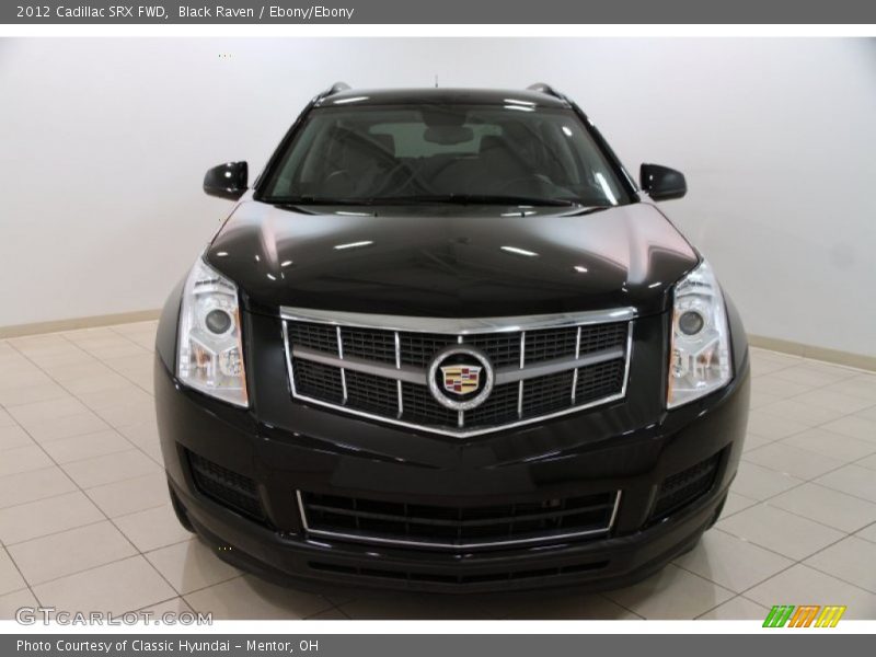 Black Raven / Ebony/Ebony 2012 Cadillac SRX FWD