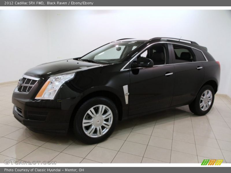 Black Raven / Ebony/Ebony 2012 Cadillac SRX FWD