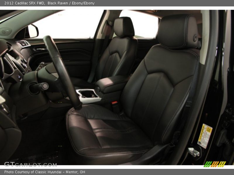 Black Raven / Ebony/Ebony 2012 Cadillac SRX FWD