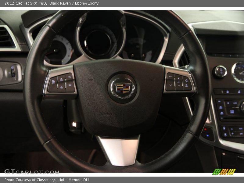 Black Raven / Ebony/Ebony 2012 Cadillac SRX FWD