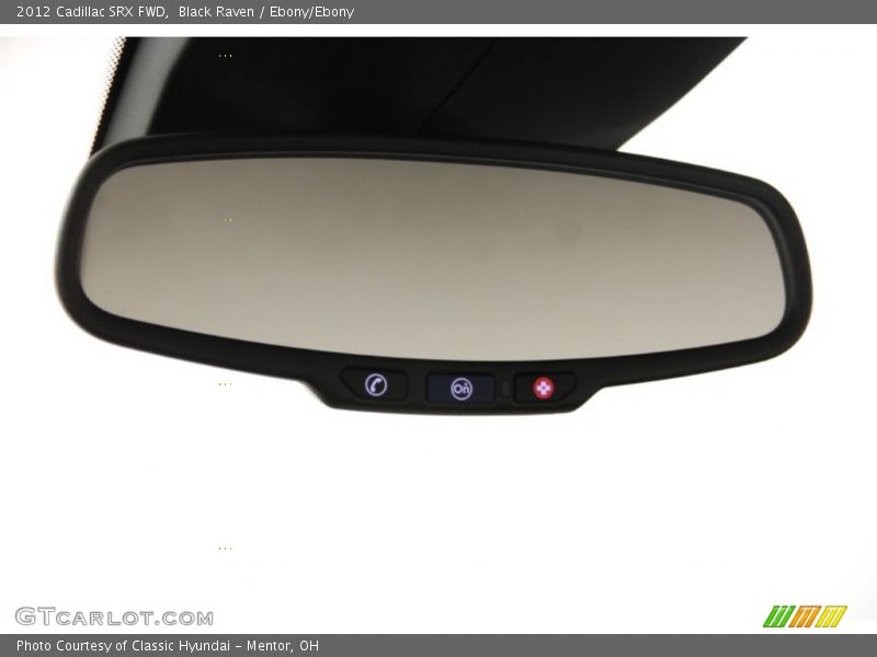 Black Raven / Ebony/Ebony 2012 Cadillac SRX FWD