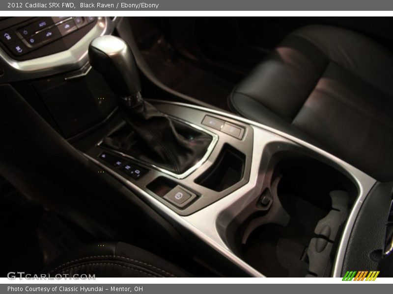 Black Raven / Ebony/Ebony 2012 Cadillac SRX FWD