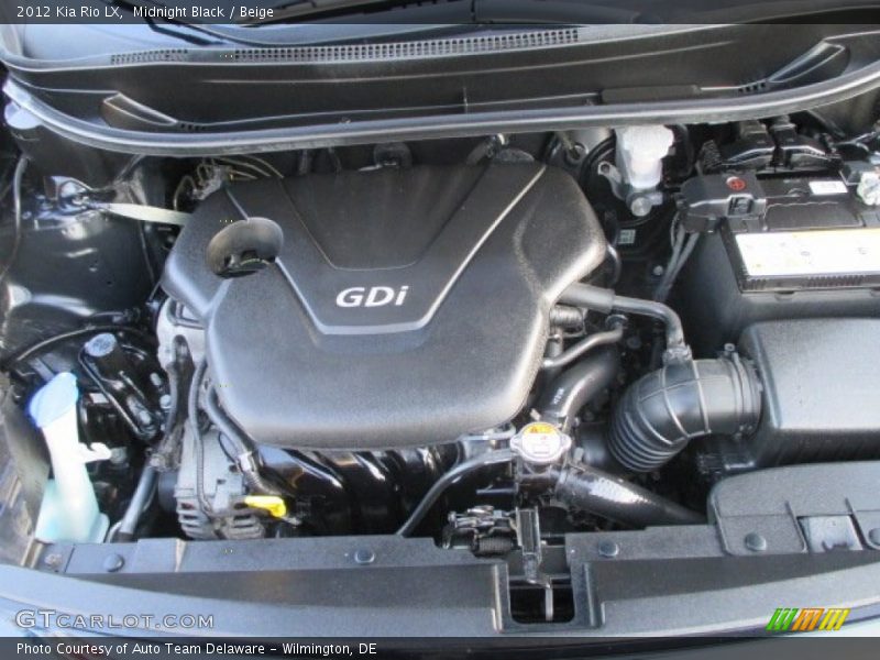 Midnight Black / Beige 2012 Kia Rio LX