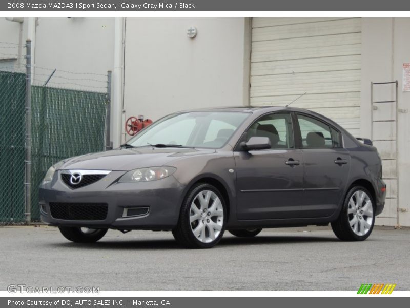 Front 3/4 View of 2008 MAZDA3 i Sport Sedan