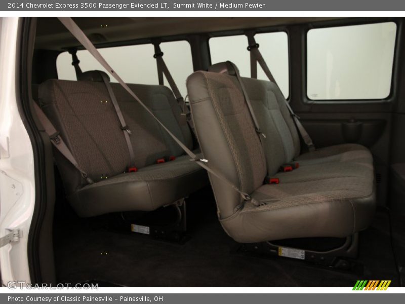 Summit White / Medium Pewter 2014 Chevrolet Express 3500 Passenger Extended LT