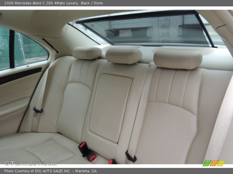 Rear Seat of 2006 C 280 4Matic Luxury