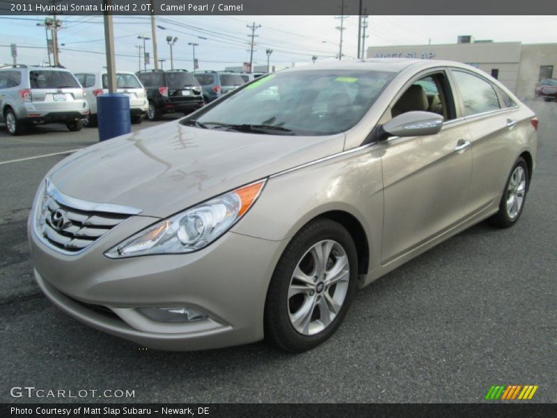 Front 3/4 View of 2011 Sonata Limited 2.0T