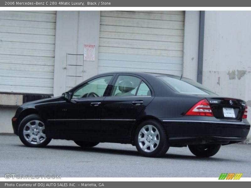 Black / Stone 2006 Mercedes-Benz C 280 4Matic Luxury