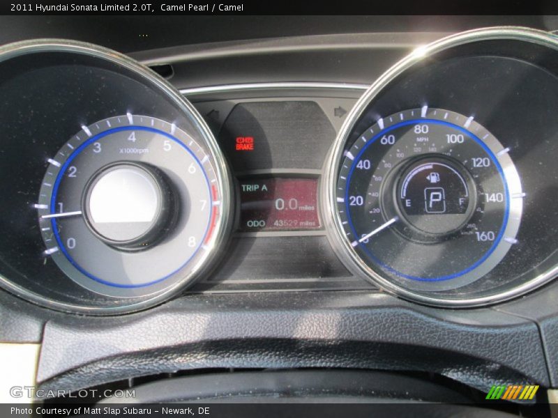Camel Pearl / Camel 2011 Hyundai Sonata Limited 2.0T