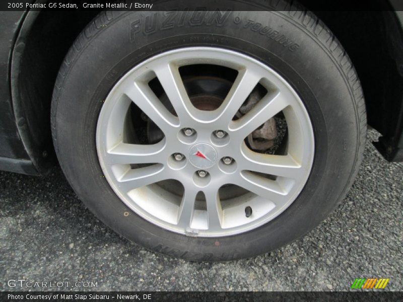 Granite Metallic / Ebony 2005 Pontiac G6 Sedan