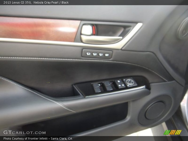 Nebula Gray Pearl / Black 2013 Lexus GS 350