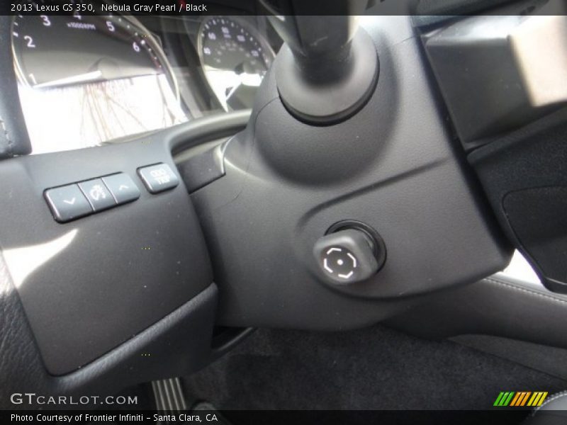 Nebula Gray Pearl / Black 2013 Lexus GS 350