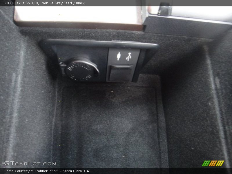Nebula Gray Pearl / Black 2013 Lexus GS 350