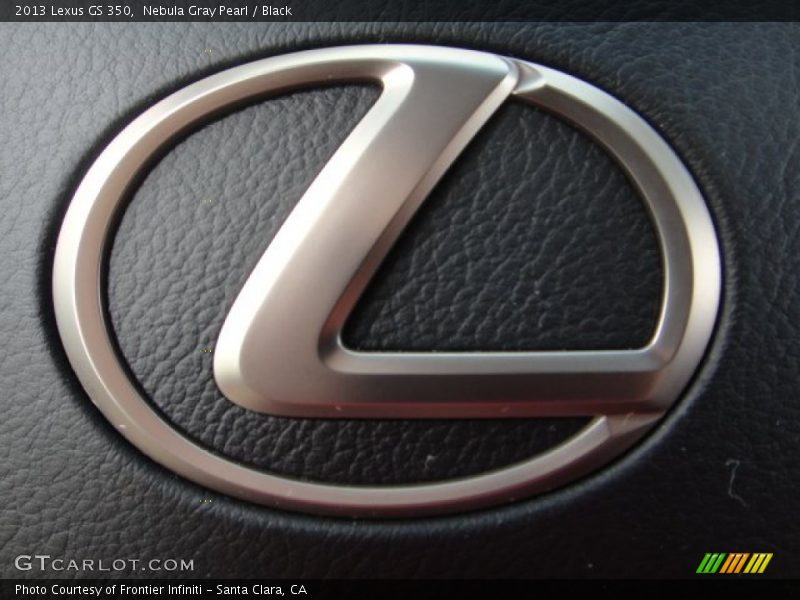 Nebula Gray Pearl / Black 2013 Lexus GS 350