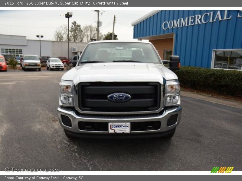 Oxford White / Steel 2015 Ford F250 Super Duty XL Super Cab Utility