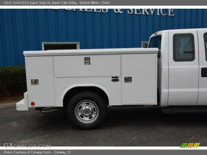 Oxford White / Steel 2015 Ford F250 Super Duty XL Super Cab Utility