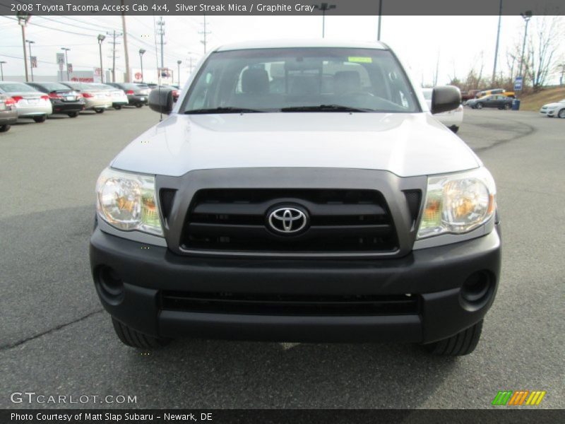 Silver Streak Mica / Graphite Gray 2008 Toyota Tacoma Access Cab 4x4