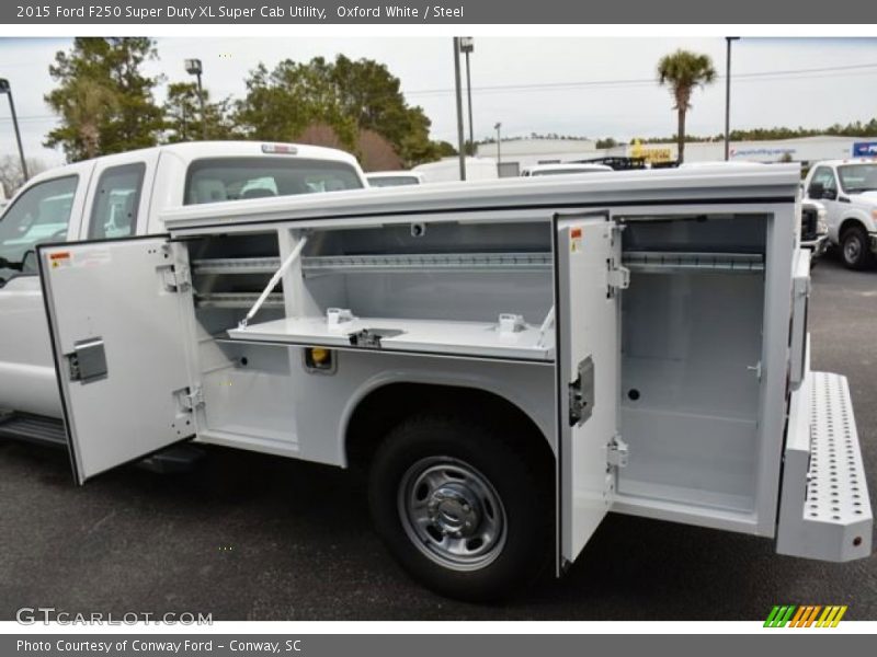 Oxford White / Steel 2015 Ford F250 Super Duty XL Super Cab Utility