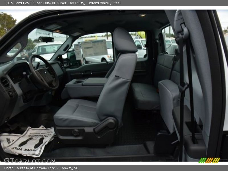 Oxford White / Steel 2015 Ford F250 Super Duty XL Super Cab Utility