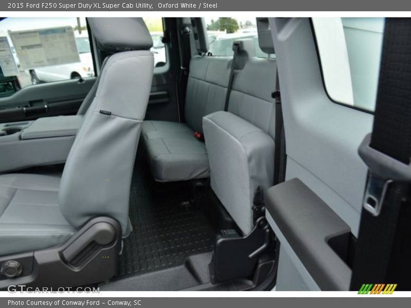 Oxford White / Steel 2015 Ford F250 Super Duty XL Super Cab Utility