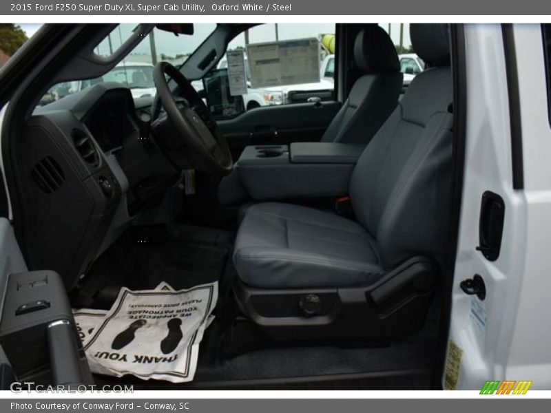 Oxford White / Steel 2015 Ford F250 Super Duty XL Super Cab Utility