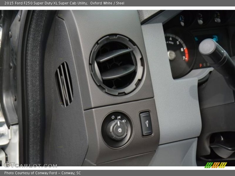 Oxford White / Steel 2015 Ford F250 Super Duty XL Super Cab Utility