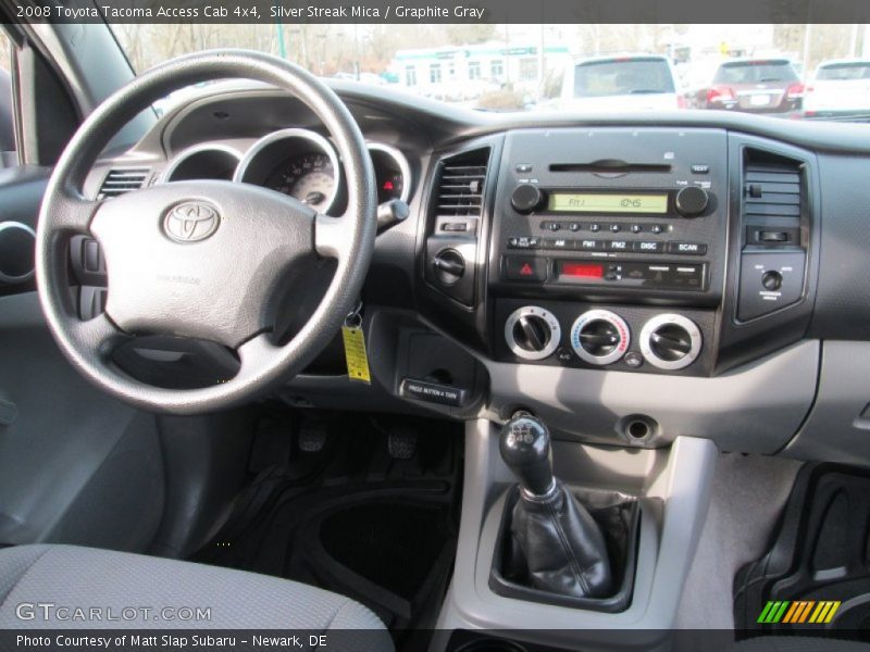 Silver Streak Mica / Graphite Gray 2008 Toyota Tacoma Access Cab 4x4