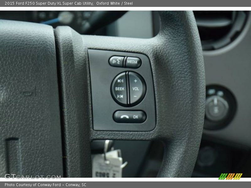 Oxford White / Steel 2015 Ford F250 Super Duty XL Super Cab Utility