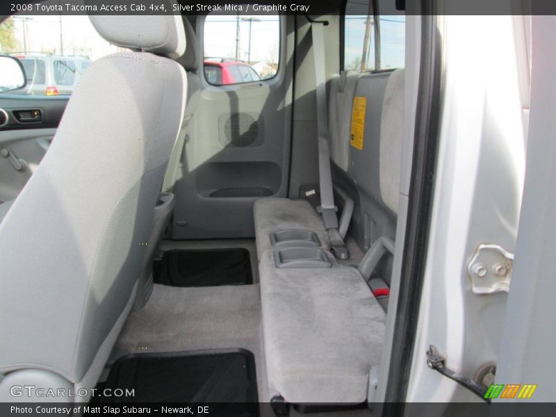 Silver Streak Mica / Graphite Gray 2008 Toyota Tacoma Access Cab 4x4