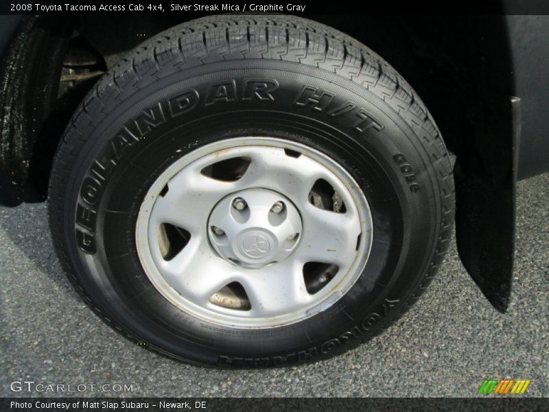 Silver Streak Mica / Graphite Gray 2008 Toyota Tacoma Access Cab 4x4