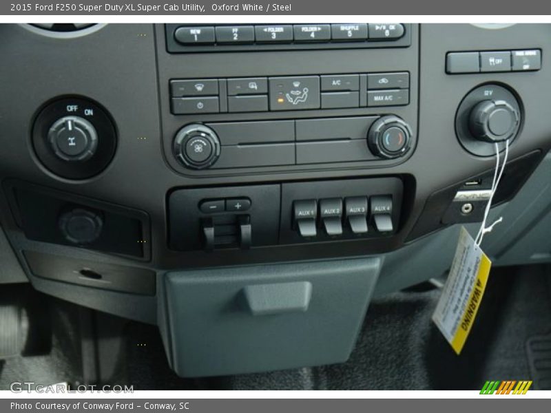 Oxford White / Steel 2015 Ford F250 Super Duty XL Super Cab Utility