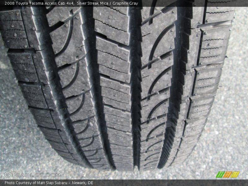 Silver Streak Mica / Graphite Gray 2008 Toyota Tacoma Access Cab 4x4