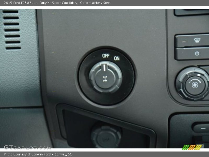 Oxford White / Steel 2015 Ford F250 Super Duty XL Super Cab Utility