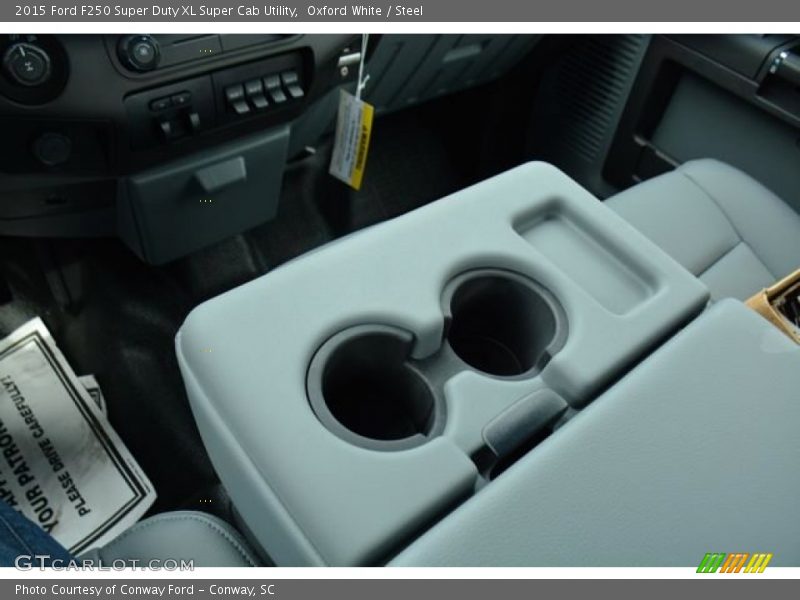 Oxford White / Steel 2015 Ford F250 Super Duty XL Super Cab Utility