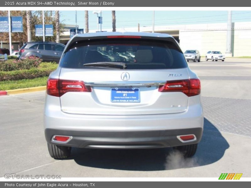 Silver Moon / Ebony 2015 Acura MDX SH-AWD Technology