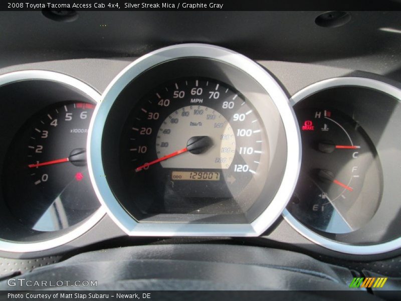 Silver Streak Mica / Graphite Gray 2008 Toyota Tacoma Access Cab 4x4