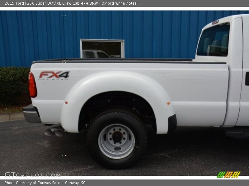 Oxford White / Steel 2015 Ford F350 Super Duty XL Crew Cab 4x4 DRW