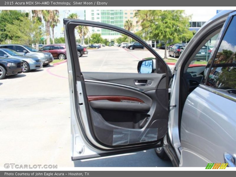 Silver Moon / Ebony 2015 Acura MDX SH-AWD Technology