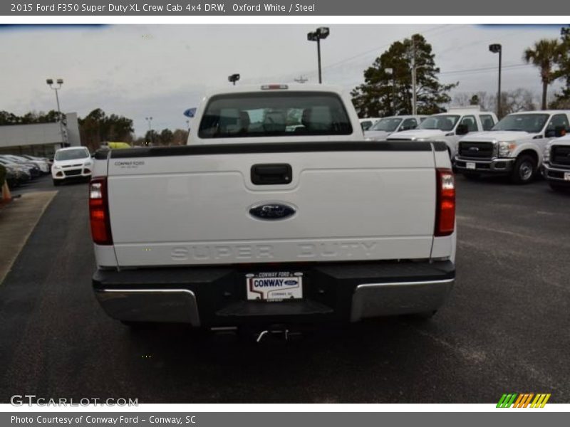 Oxford White / Steel 2015 Ford F350 Super Duty XL Crew Cab 4x4 DRW