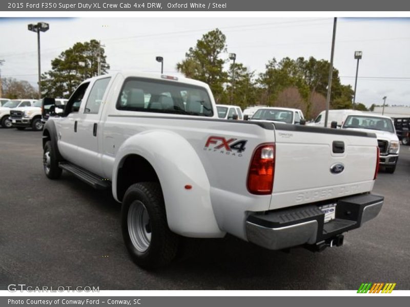 Oxford White / Steel 2015 Ford F350 Super Duty XL Crew Cab 4x4 DRW