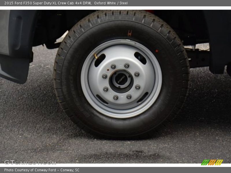 Oxford White / Steel 2015 Ford F350 Super Duty XL Crew Cab 4x4 DRW