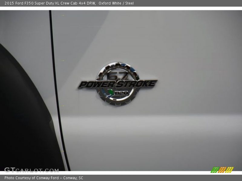 Oxford White / Steel 2015 Ford F350 Super Duty XL Crew Cab 4x4 DRW